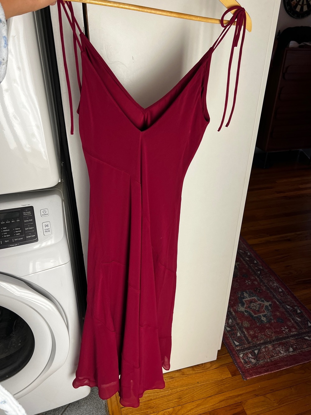 NWT - Wilfred Priscilla Maxi Dress in Juicy Rose, Medium - Picture 9 of 10